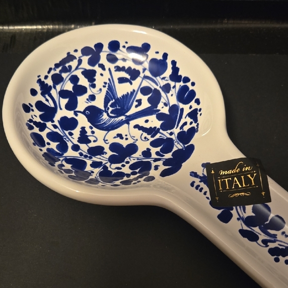 Nova Deruta Ceramic Spoon Rest - Picture 3 of 9